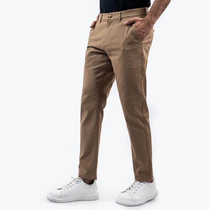 Richman Premium Brown Color Slim Fit Chino