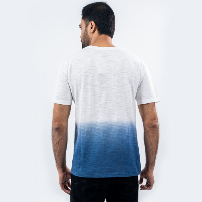 Classic Dip-Dye Graphic T-Shirt by Richman