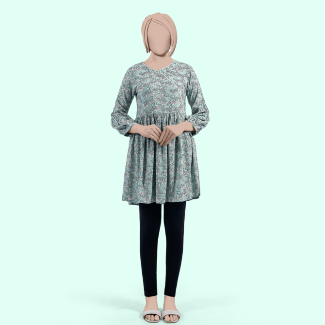 Women’s Pastel & White Printed Color Tops by Muslin