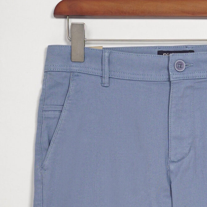 Richman Men’s Sky Blue Color Smart Shape Gabardine Pant