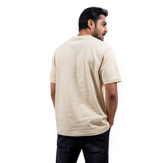 Richman Beige Color Round Neck T-Shirt