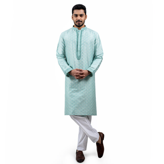 Lubnan Men’s Regular Fit Pastel Color Panjabi