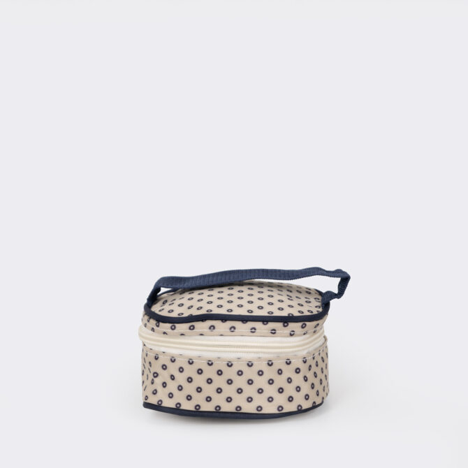 Imported Navy Blue & Cream Color Stylish All-in-One Mother’s Bag