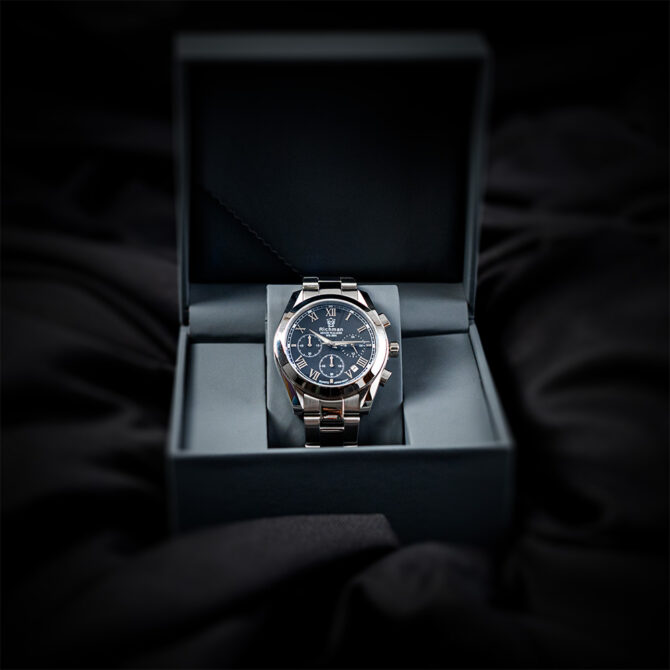 Richman Silver Chronograph Watch for Men