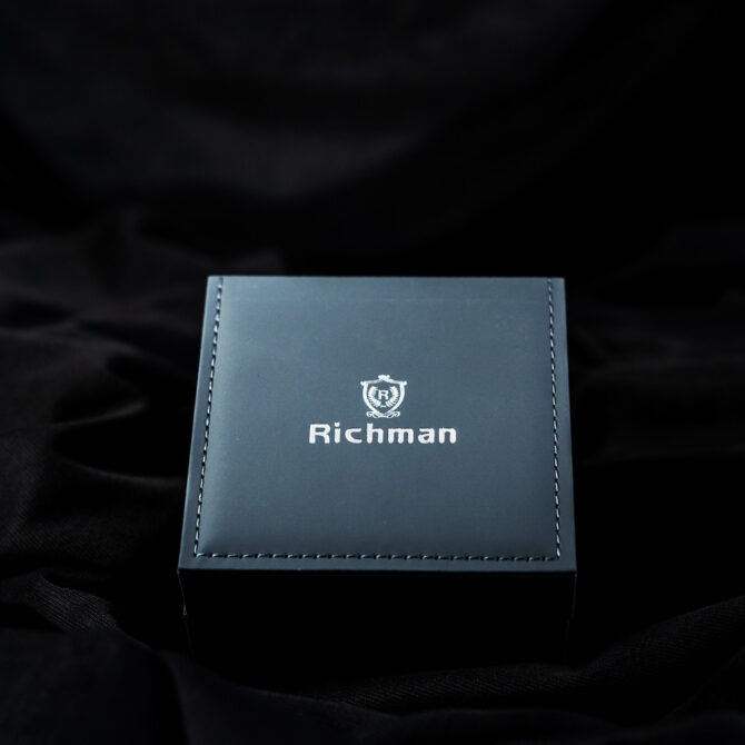 Richman Silver Aviator Watch for Men