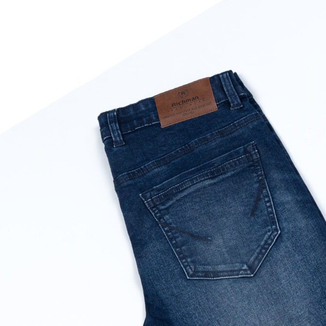 Richman Men’s Mid Indigo Color Denim Pant