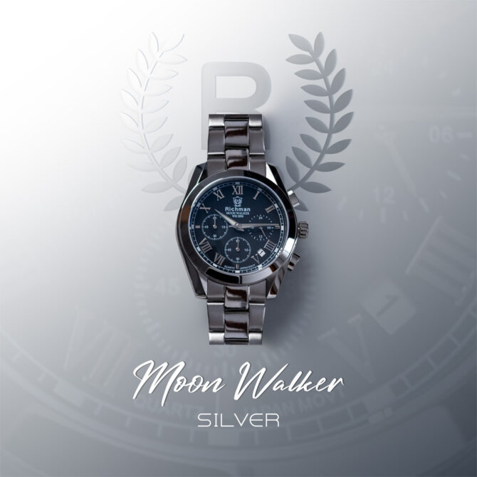 Richman Silver Chronograph Watch for Men