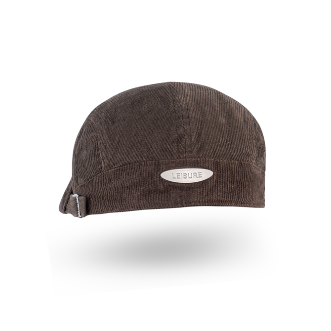 Men's Classic Coffee Colour Flat Cap