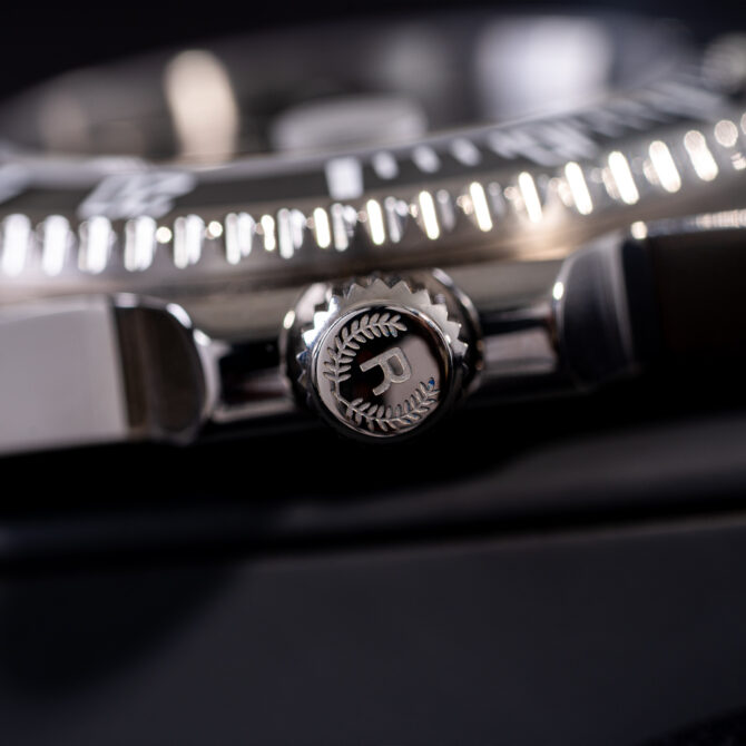 Richman Silver Aviator Watch for Men