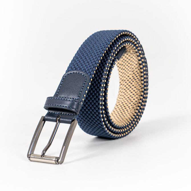 Premium Navy Blue Color Fabric Belt by Richman