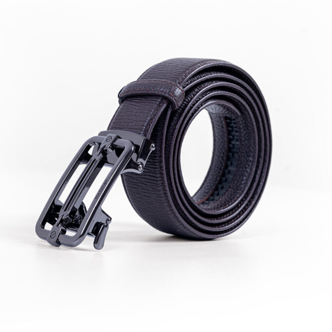 Premium Chocolate Color Leather Belt by Richman