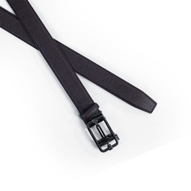 Premium Chocolate Color Leather Belt by Richman
