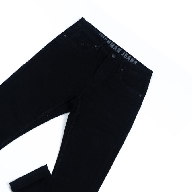 Richman Men’s Black Color Denim Pant