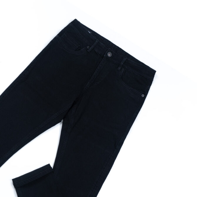 Richman Men’s Black Color Denim Pant