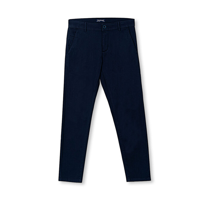 Richman Men’s Navy Color Premium Smart Shape Gabardine Pant