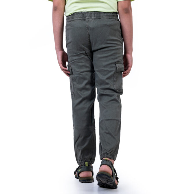 iNFINITY Green Color Boys Stylish Cargo Pant