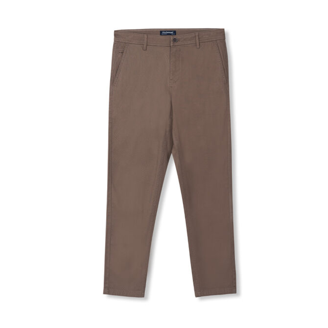 Richman Men’s Lite Brown Premium Smart Shape Gabardine Pant