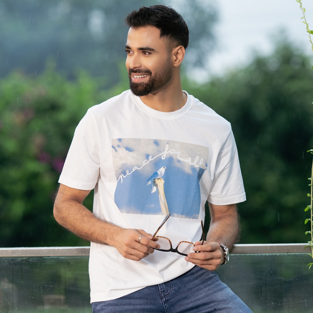 Richman Classic Round Neck White T-Shirt