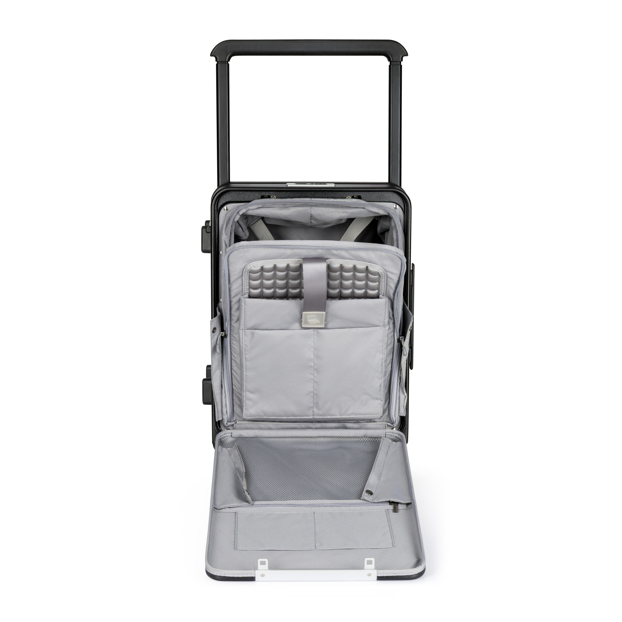 Premium Black Lightweight Trolley Bag with TSA Lock and Airline Compliant Sizing