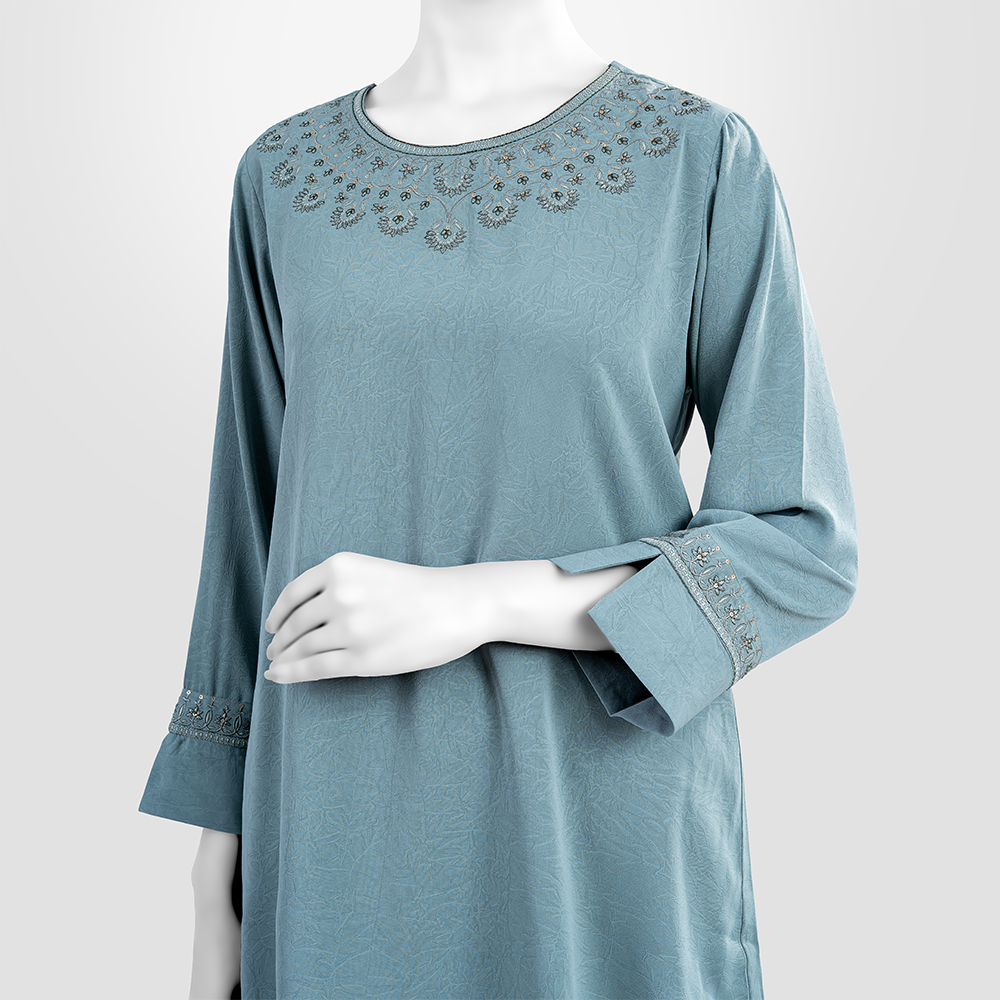 Women’s Olive Color Western Tops by Muslin