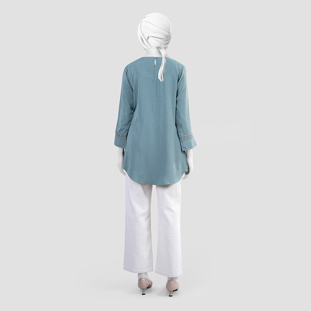 Women’s Olive Color Western Tops by Muslin