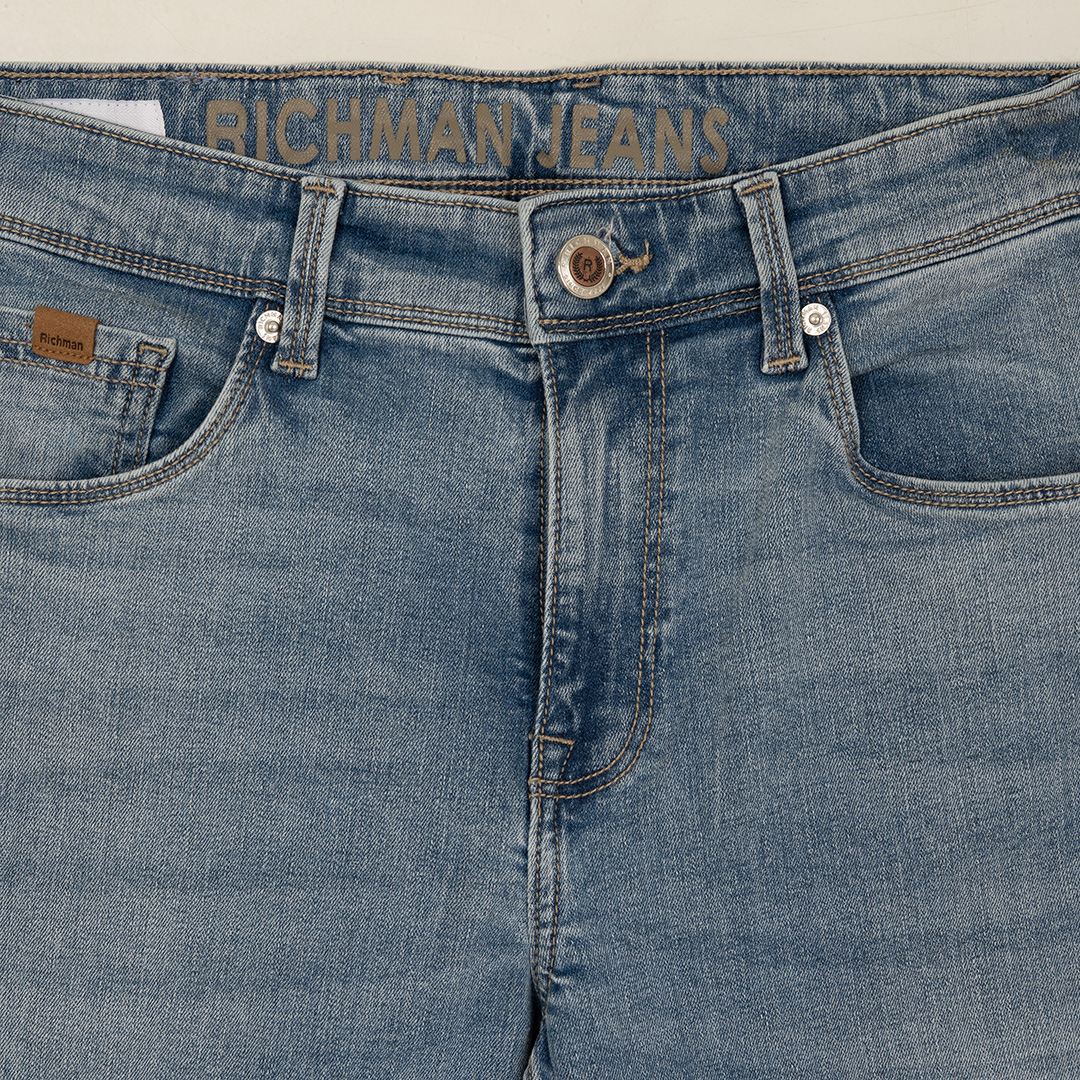 Richman Men’s Light Indigo Denim Pant