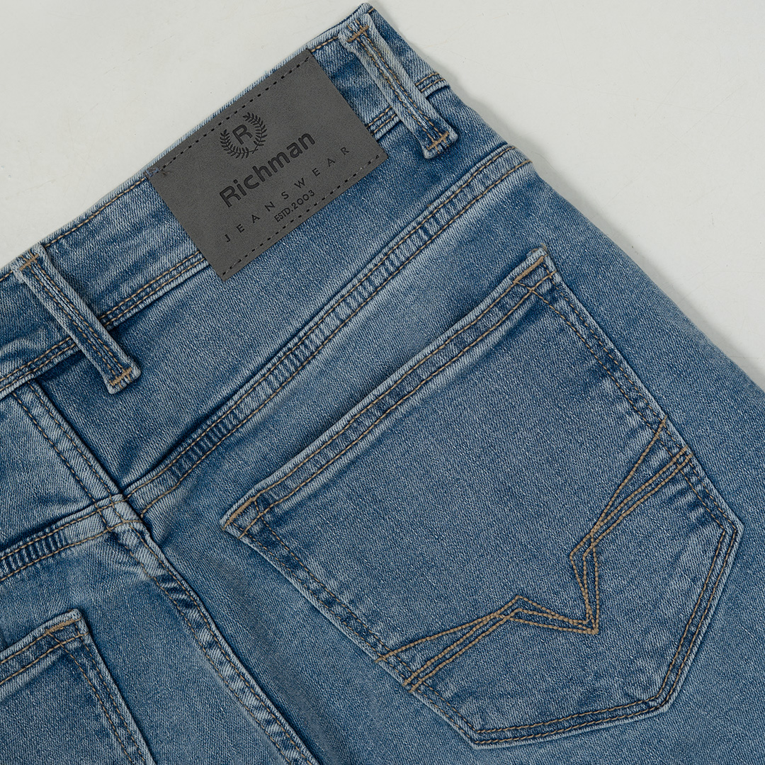 Richman Men’s Light Indigo Denim Pant