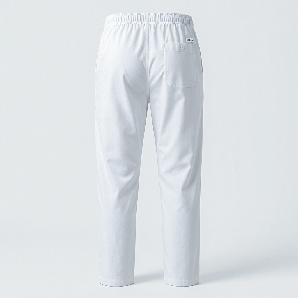 Lubnan Men’s White Color Slim Fit Pajama